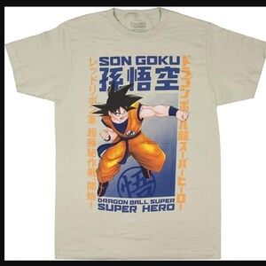 Seven Times Six Dragon Ball Z Men's Son Goku Super Hero Crewneck Shirt